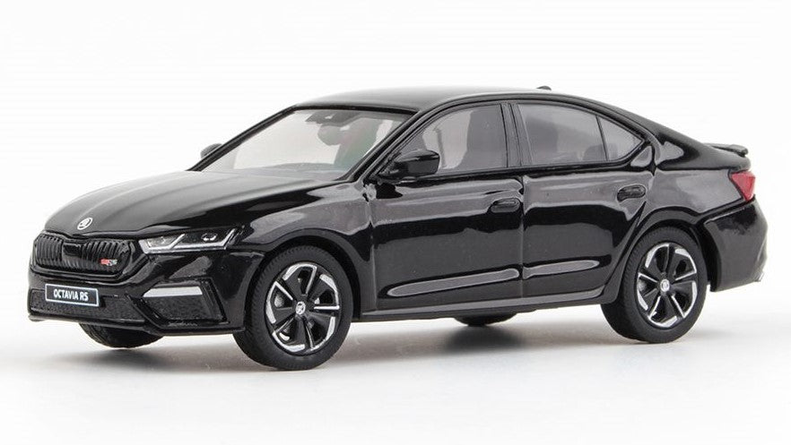 Abrex - SKODA OCTAVIA IV RS 2020 CRYSTAL BLACK 1:43 - Cod. AB037DD
