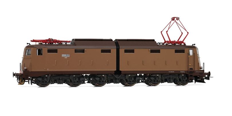 Rivarossi - FS 6-AXLE ELECTRIC LOCOMOTIVE E645 CASTANO ISABELLA LIVERY EP.IV-V 1:87 - Cod. HR2933