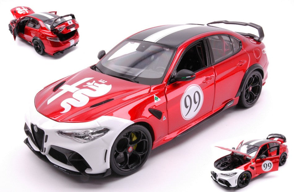Burago - ALFA ROMEO GIULIA GTAm N.99 RACING 2020 1:18 - Cod. BU11049