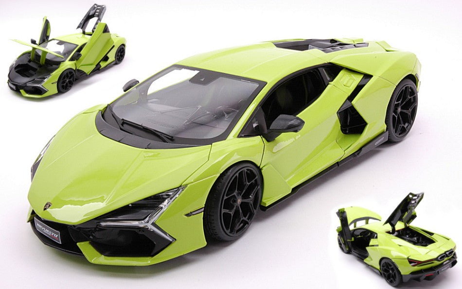 Maisto - LAMBORGHINI 74X REVUELTO LIME GREEN 1:18 - Cod. MI31463Y