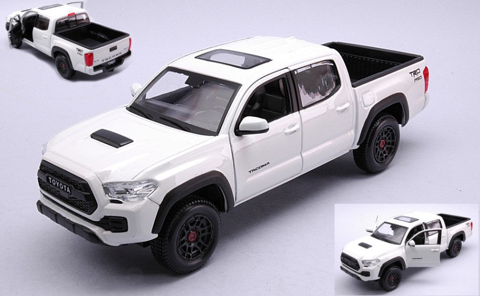 Maisto - TOYOTA TACOMA PICK UP 2021 WHITE 1:24 - Cod. MI32910W