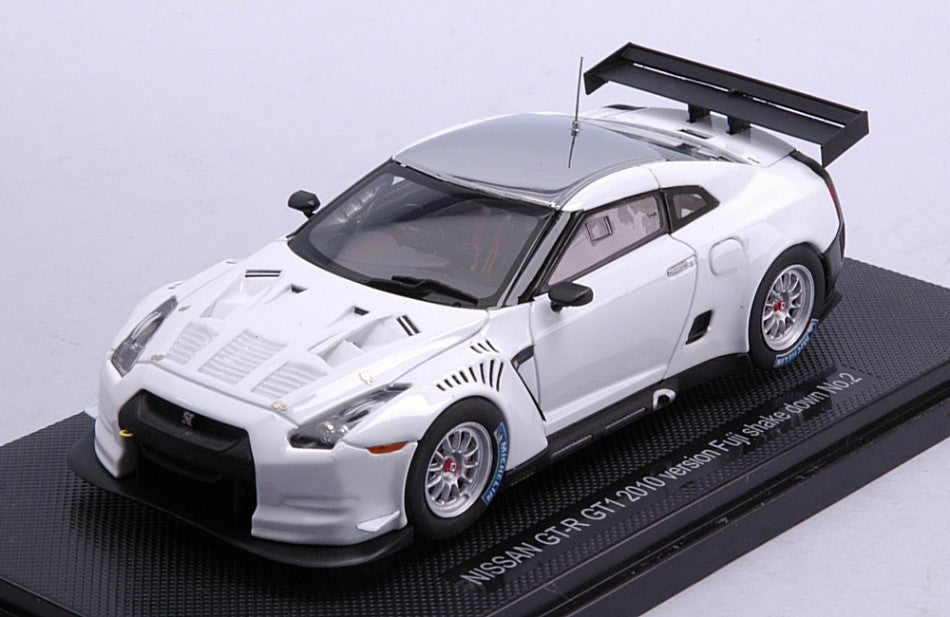 Ebbro - NISSAN GT-R GT1 VERSION FUJI SHAKE DOWN WHITE 1:43 - Cod. EB44318