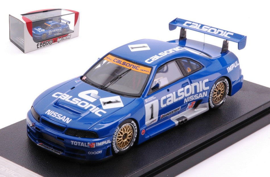 Ebbro - CALSONIC SKYLINE GT-R N.1 SUGO JGTC 1995 K.HOSHINO-M.KAGEYAMA 1:43 - Cod. EB44767