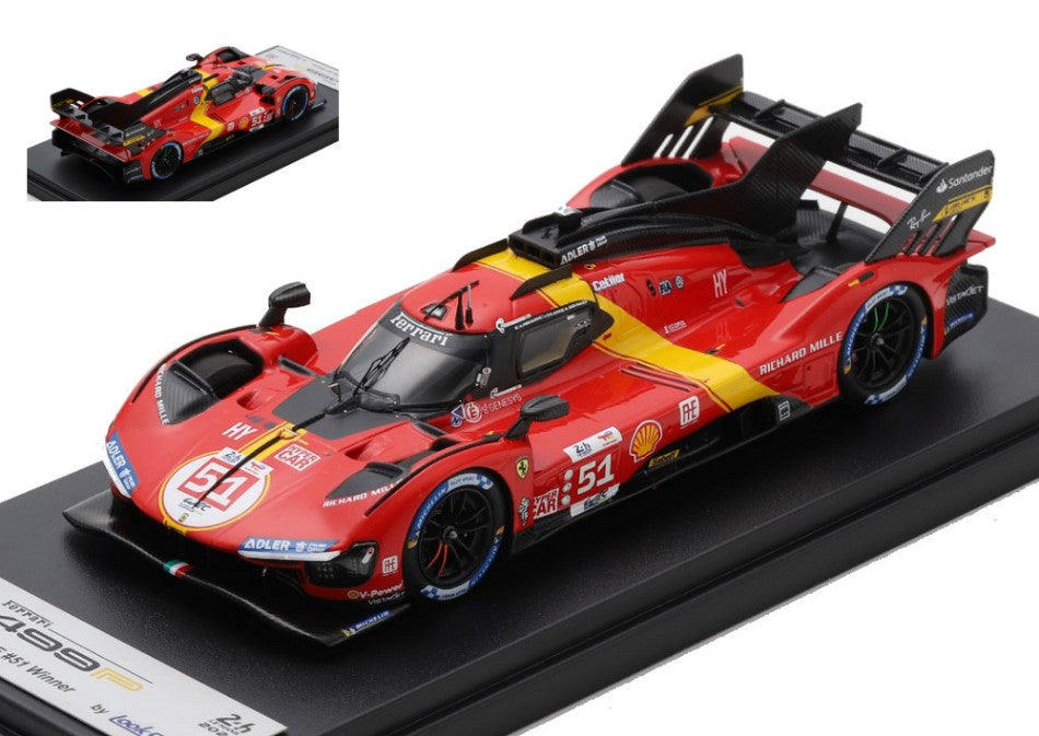 Looksmart - FERRARI 499P N.51 WINN.LE MANS 2023 PIER GUIDI/CALADO/GIOVINAZZI 1:43 - Cod. LSLM162