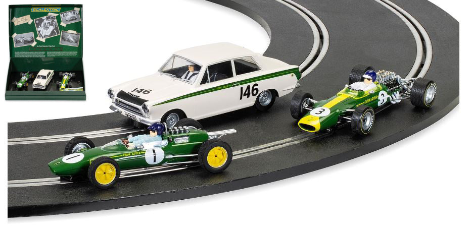 Scalextric - JIM CLARK COLLECTION TRIPLE PACK Pz.3 SLOT 1:32 - Cod. C4395A