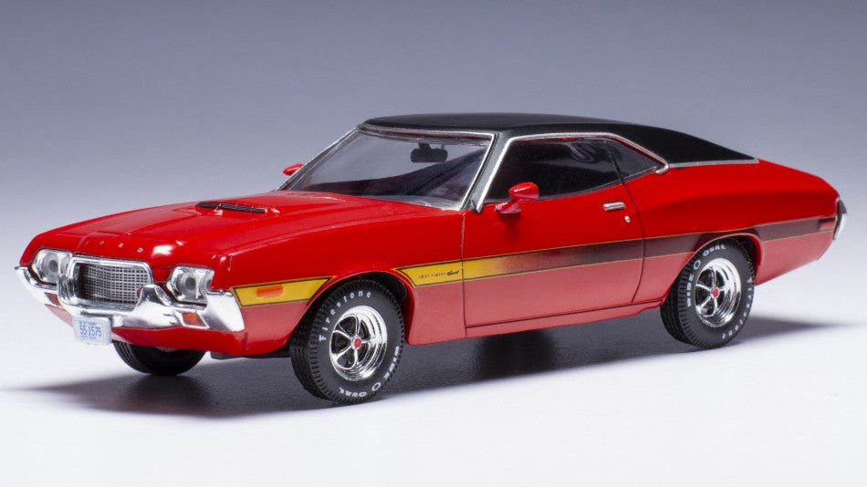 Ixo Model - FORD GRAN TORINO SPORT 1972 RED 1:43 - Cod. CLC565
