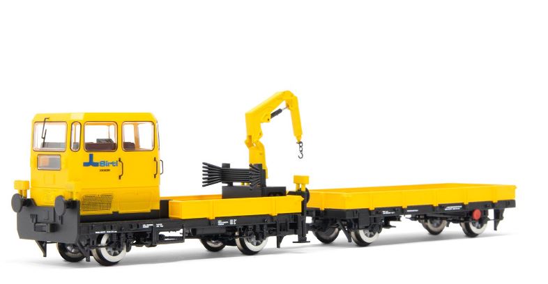 Rivarossi - FS MAINTENANCE TRACTOR KLV 53 YELLOW LIVERY SIRTI EP.V 1:87 - Cod. HR2910