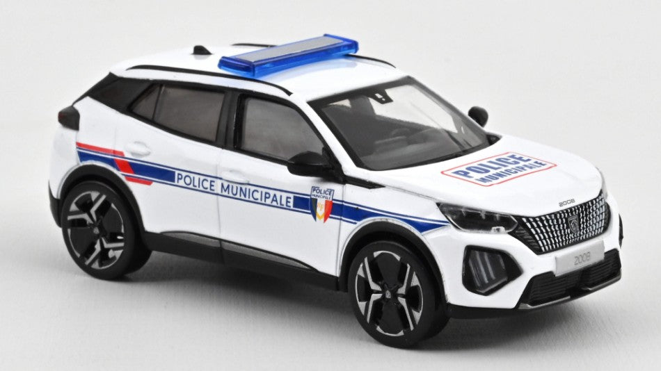 Norev - PEUGEOT 2008 GT 2024 POLICE MUNICIPALE 1:43 - Cod. NV472875