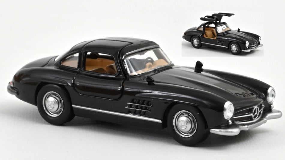 Norev - MERCEDES 300 SL 1954 BLACK JET-CAR 1:43 - Cod. NV351198