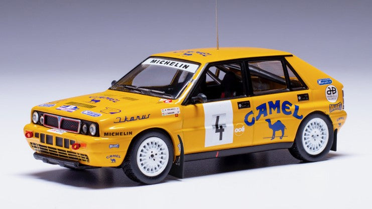 Ixo Model - LANCIA DELTA INTEGRALE 16V N.4 BOHEMIA RALLY 1990FERJANCZ-TANDARI 1:43 - Cod. RAC437