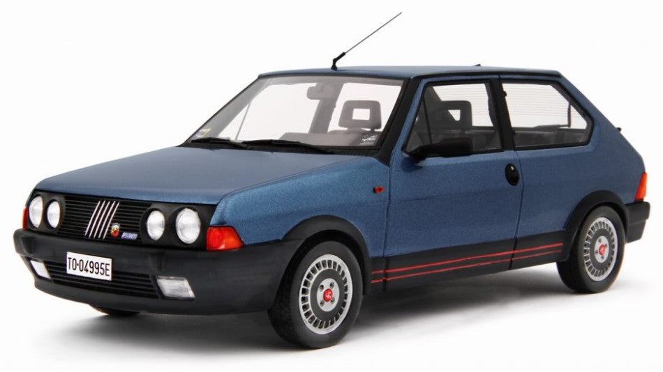 Laudo Racing - FIAT RITMO 130 TC ABARTH 1985 MET.BLUE 1:18 - Cod. LM181D