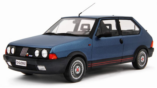 Laudo Racing - FIAT RITMO 130 TC ABARTH 1985 MET.BLUE 1:18 - Cod. LM181D