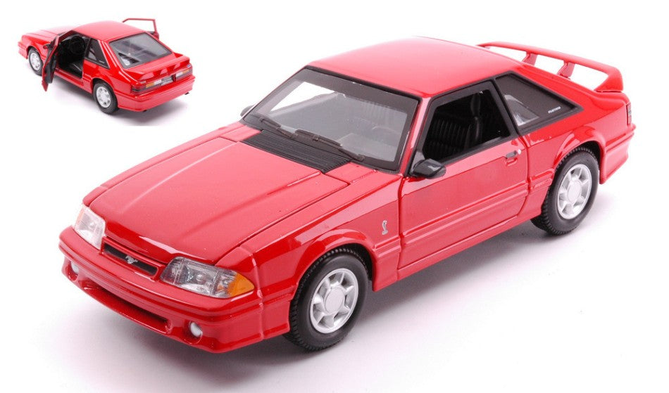Maisto - FORD MUSTANG SVT COBRA 1993 RED 1:24 - Cod. MI32906R