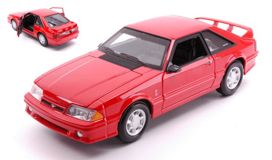 Maisto - FORD MUSTANG SVT COBRA 1993 RED 1:24 - Cod. MI32906R