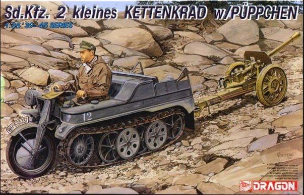 Dragon - SD.KFZ 2 KLEINES KETTENKRAD KIT 1:35 - Cod. D6114