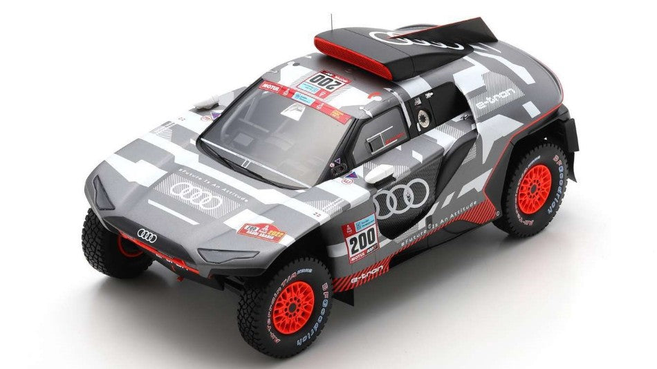 Spark Model - AUDI RS Q e.TRON N.200 DAKAR 2022 S.PETERHANSEL-E.BOULANGER 1:18 - Cod. 18S826