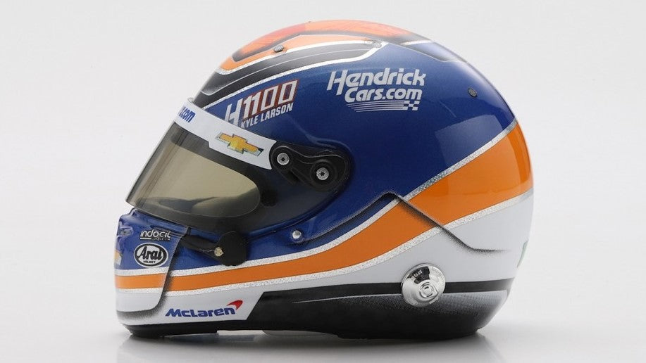 Spark Model - HELMET KYLE LARSON 2024 ARROW MCLAREN H11000 ARAI 1:5 - Cod. 5HSP106