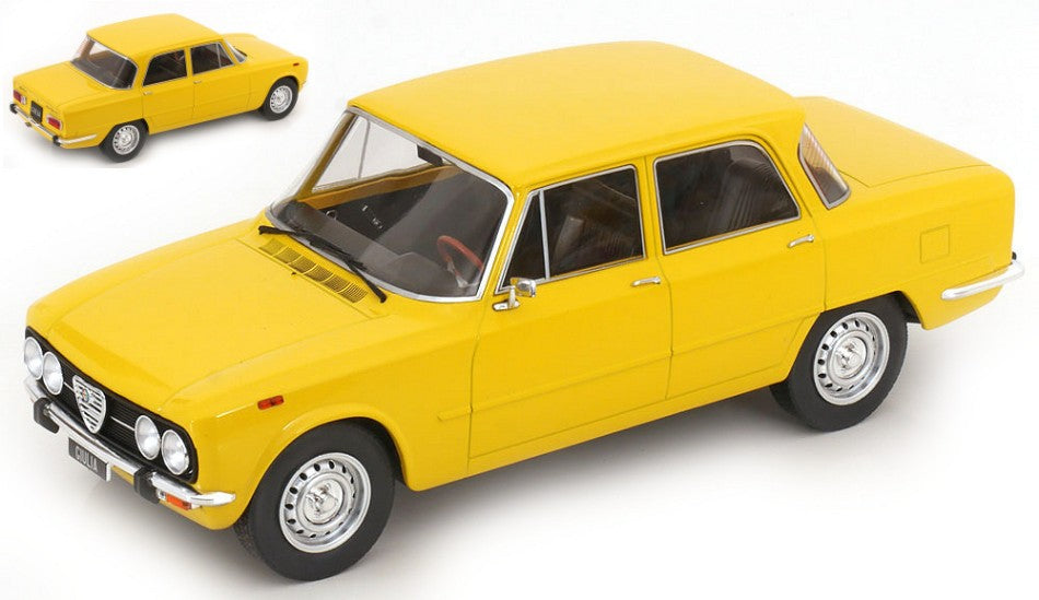 Modelcargroup - ALFA ROMEO GIULIA NUOVA SUPER 1974 LIGHT YELLOW 1:18 - Cod. MCG18334