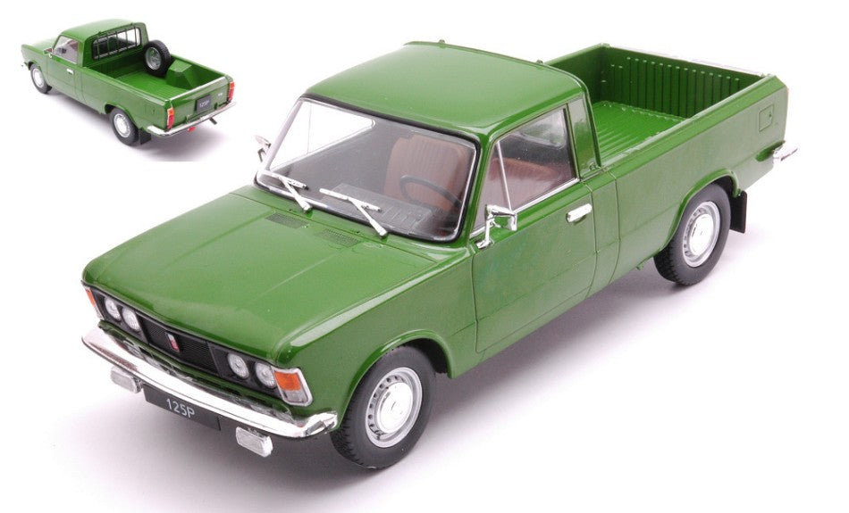 Whitebox - FIAT 125P PICK-UP 1975 GREEN 1:24 - Cod. WB124219