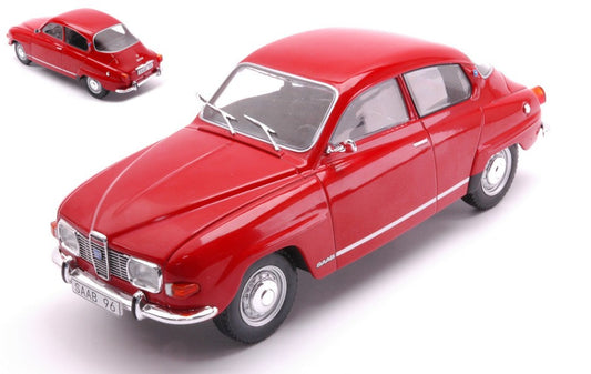 Whitebox - SAAB 96 V4 1970 RED 1:24 - Cod. WB124220