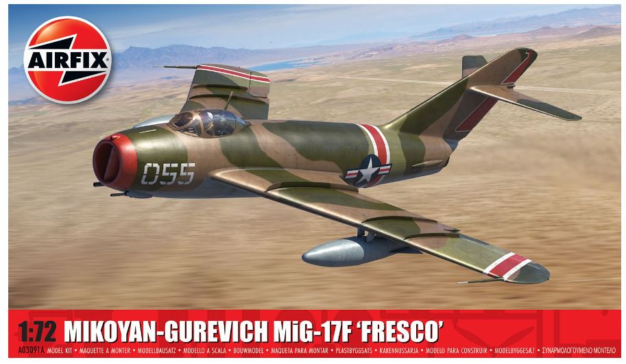Airfix - MIKOYAN-GUREVICH MIG-17F FRESCO KIT 1:72 - Cod. A03091A