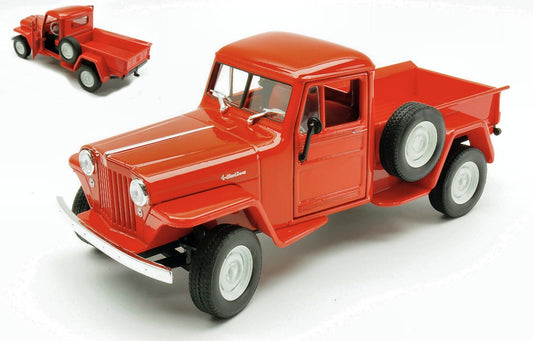 Welly - JEEP WILLYS RED 1:24 - Cod. WE24116WR