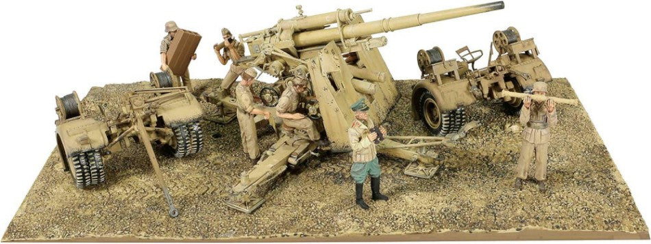 Forces Of Valor - DIV.SET GERMAN KRUPP FLAK 88 WITH FLAK ROHR 18 GUN 1:32 - Cod. FOR801008B
