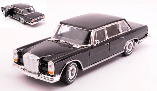 Welly - MERCEDES 600 1963 BLACK 1:24 - Cod. WE24121BK