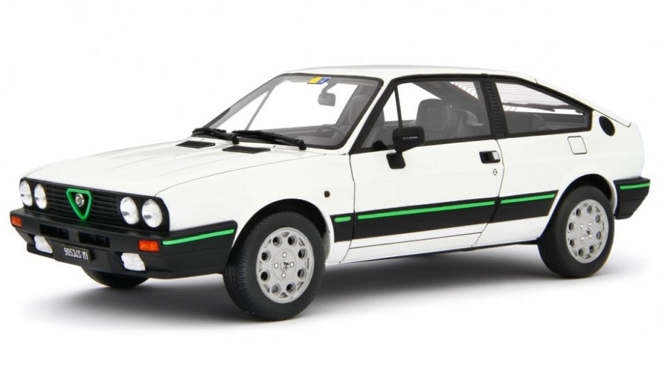 Laudo Racing - ALFA SPRINT 1.5 Q.V.1983 WHITE 1:18 - Cod. LM184C