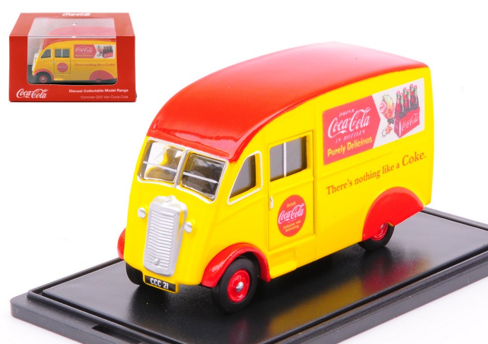 Oxford - COMMER Q25 VAN COCA COLA 1:76 - Cod. OXF76CM010CC