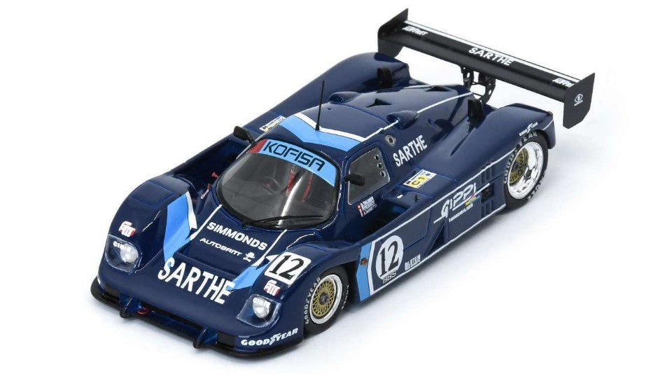 Spark Model - COUGAR C 24 S N.12 24 H LE MANS 1990 THURER-LANETTA-PESSIOT 1:43 - Cod. S3533