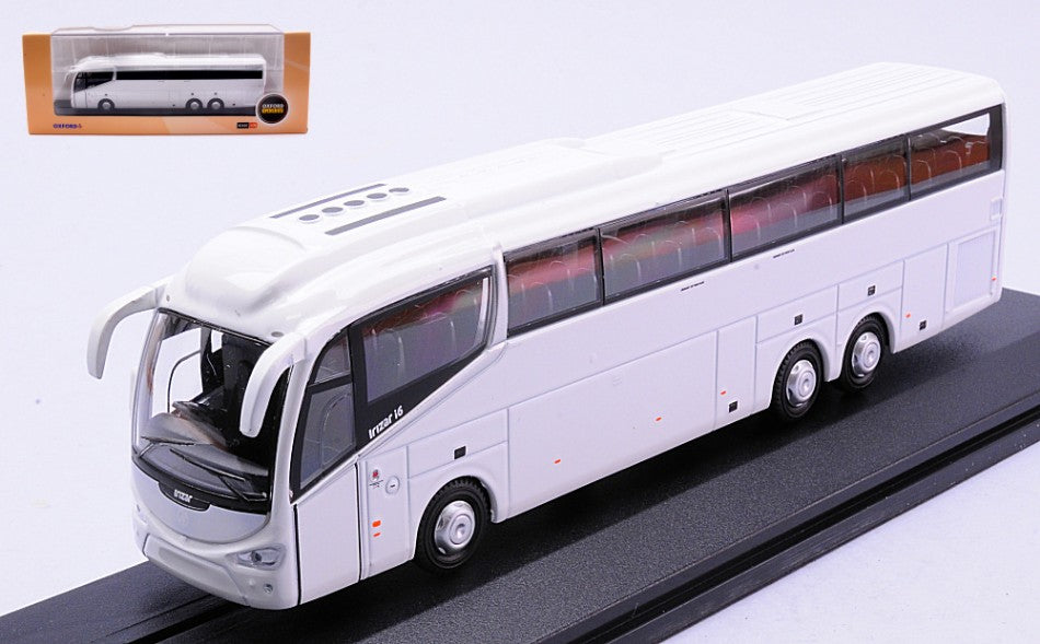 Oxford - AUTOBUS IRIZAR i6 WHITE 1:76 - Cod. OXF76IR6009