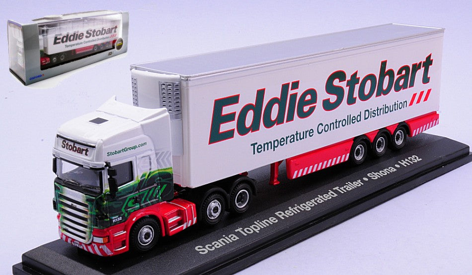 Oxford - BILICO SCANIA R420 TOPLINE EDDIE STOBART 1:76 - Cod. OXFSTOB034