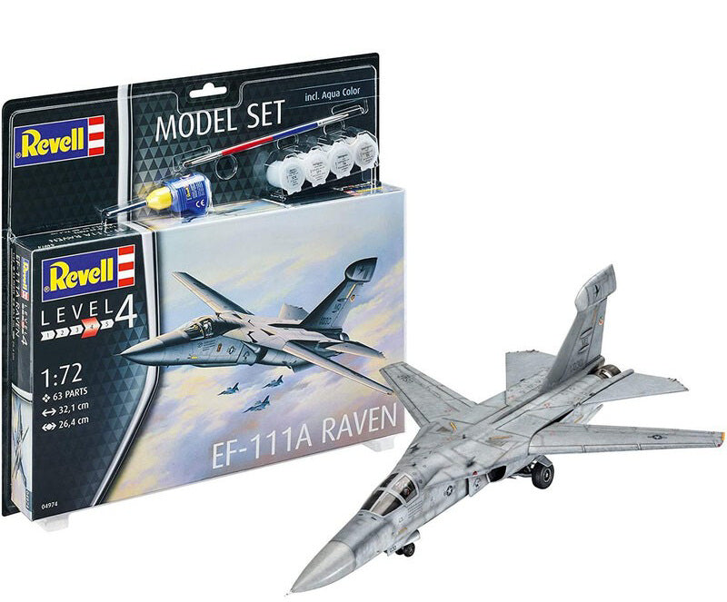 Revell - EF-111A RAVEN MODEL SET KIT 1:72 - Cod. RV64974