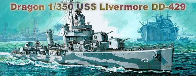 Dragon - U.S.S. NAVE LIVERMORE KIT 1:350 - Cod. D1027