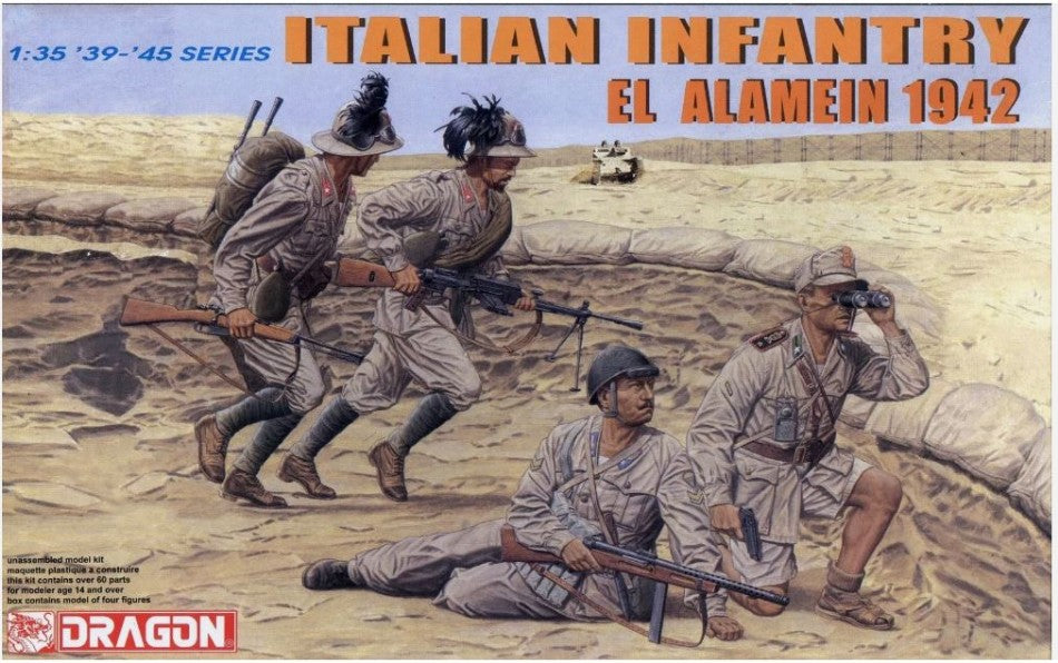 Dragon - ITALIAN INFANTRY EL ALAMEIN 1942 KIT 1:35 - Cod. D6391