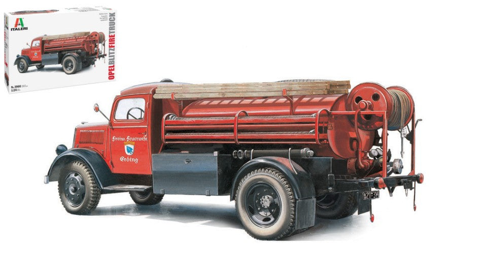 Italeri - OPEL BLITZ FIRE TRUCK KIT 1:24 - Cod. IT3966