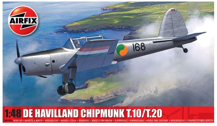 Airfix - DE HAVILLAND CHIPMUNK T.10/T.20 KIT 1:48 - Cod. A04105A