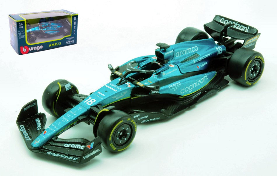 Burago - ASTON MARTIN AMR 23 N.18 LANCE STROLL 2023 1:43 - Cod. BU38090S