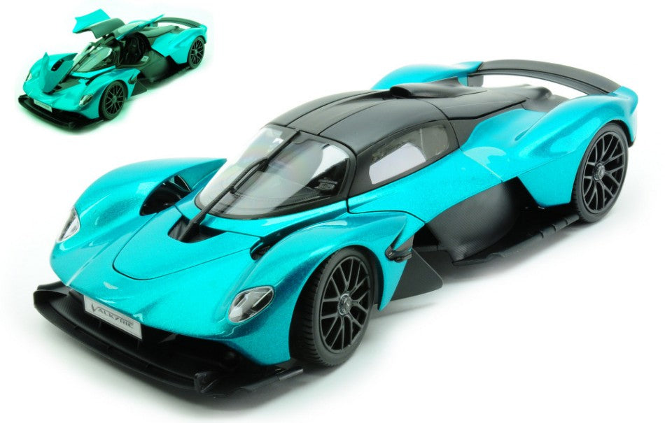 Maisto - ASTON MARTIN VALKYRIE 2022 METALLIC GREEN 1:18 - Cod. MI31465G