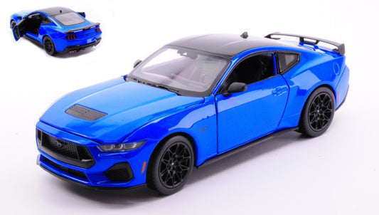 Welly - FORD MUSTANG COUPE' 2024 MET.BLUE 1:24 - Cod. WE24123BL