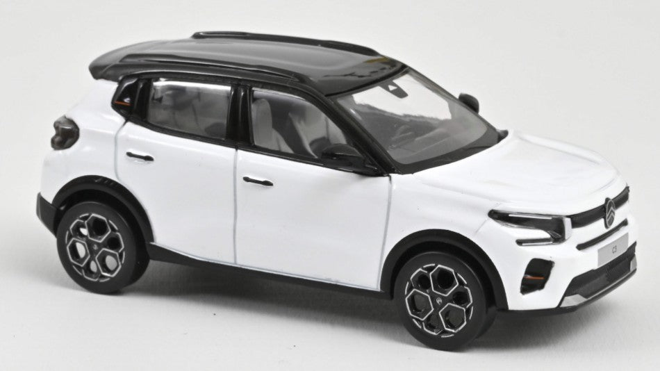 Norev - CITROEN C3 2024 POLAR WHITE/BLACK ROOF 1:43 - Cod. NV155311