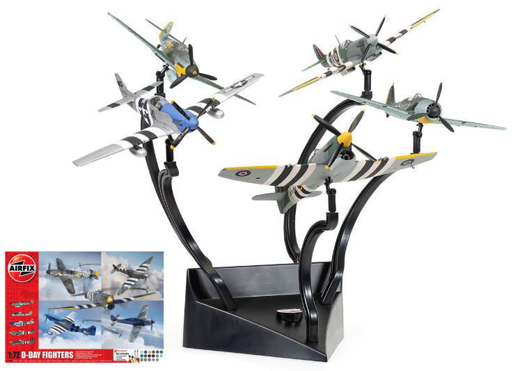 Airfix - D-DAY FIGHTERS GIFT SET KIT 1:72 - Cod. A50192