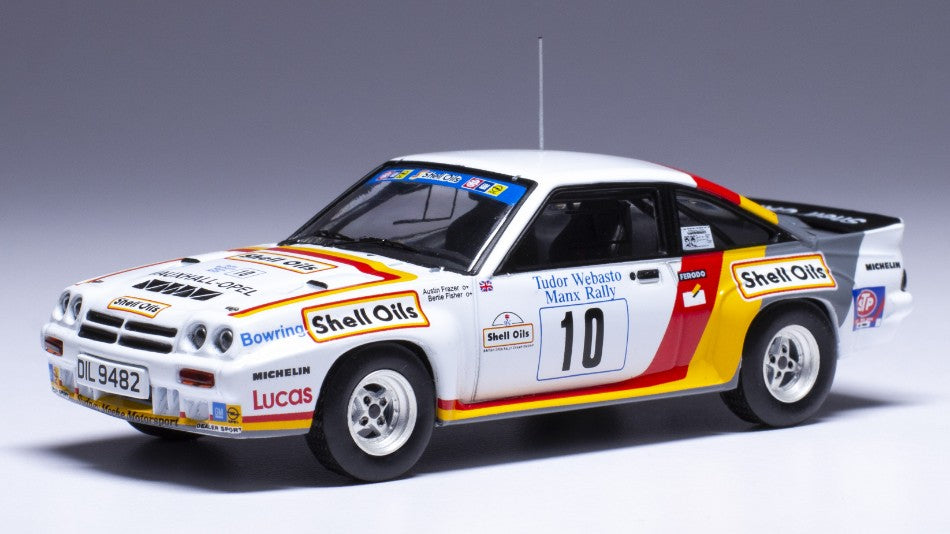 Ixo Model - OPEL MANTA 400 N.10 RAC RALLY 1985 FISHER-FRAZER 1:43 - Cod. RAC442