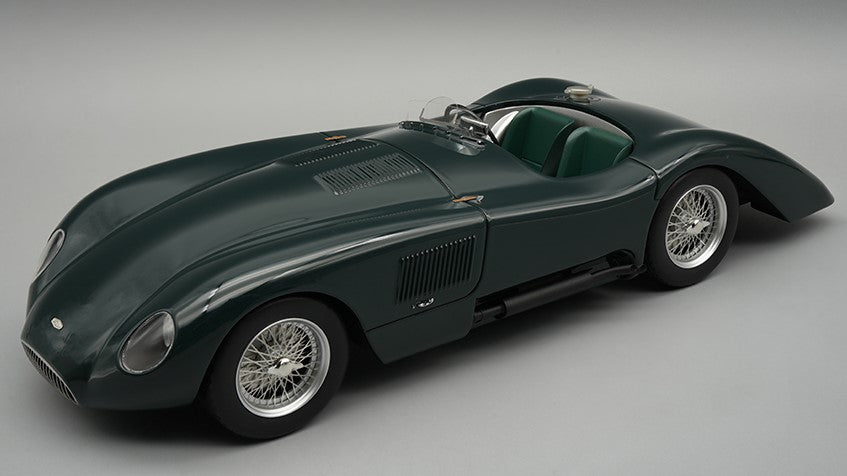 Tecnomodel - JAGUAR C-TYPE LONGTAIL LE MANS 1952 PRESS VERS.BRIT.GREEN C/VETRINA 1:18 - Cod. TMD18303A
