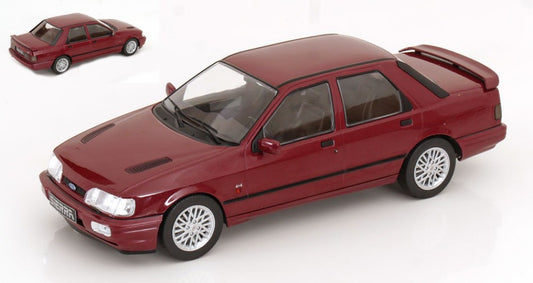 Modelcargroup - FORD SIERRA COSWORTH 4x4 1992 DARK RED 1:18 - Cod. MCG18354