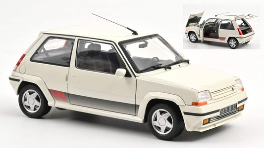 Norev - RENAULT SUPERCINQ GT TURBO 1989 PANDA WHITE 1:18 - Cod. NV185206