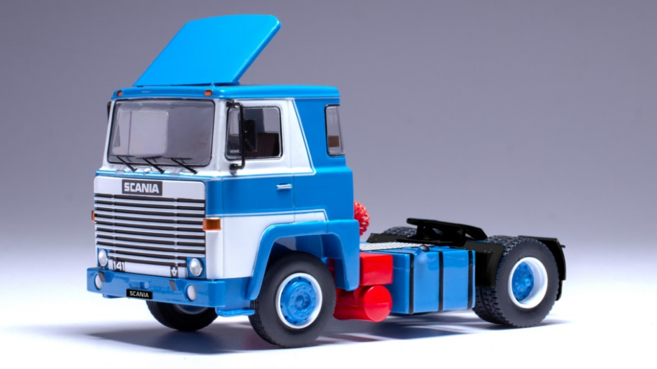 Ixo Model - SCANIA LBT 141 1976 BLUE/WHITE 1:43 - Cod. TR221