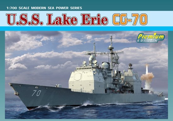 Dragon - U.S.S. LAKE ERIE CG-70 KIT 1:700 - Cod. D7142