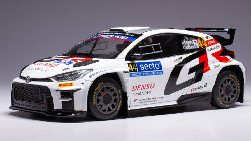 Ixo Model - TOYOTA GR YARIS RALLY2 N.44 RALLY FINLAND 2024 KOGURE-LUHTINEN 1:18 - Cod. 18RMC212B